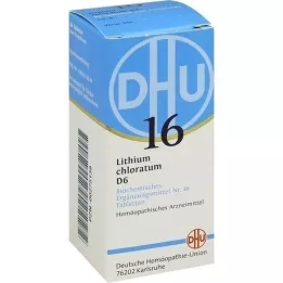 BIOCHEMIE DHU 16 Lithium chloratum D 6 tablets, 80 pcs