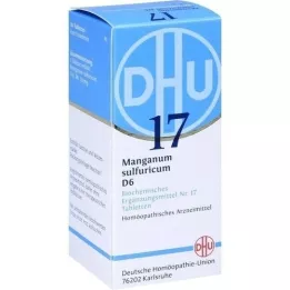 BIOCHEMIE DHU 17 Manganum Sulfuricum D 6 tablets, 80 pcs