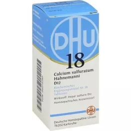 BIOCHEMIE DHU 18 Calcium sulfuratum D 12 tablets, 80 pcs