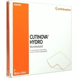 CUTINOVA Hydro 10x10 cm adhesive wound pad, 5 pcs