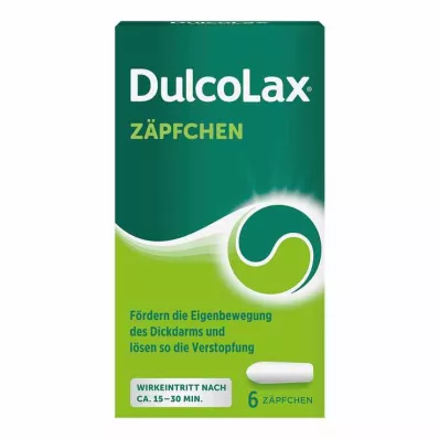 DULCOLAX Suppositories, 6 pcs DULCOLAX Suppositories, 6 pcs