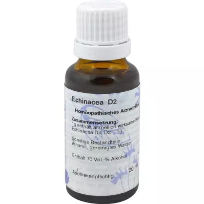 ECHINACEA D 2 Dilution, 20 ml ECHINACEA D 2 Dilution, 20 ml