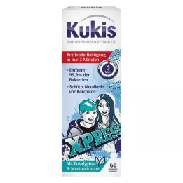 KUKIS Braces cleaner, 2X30 pcs