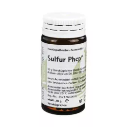 SULFUR PHCP Globuli, 20 g