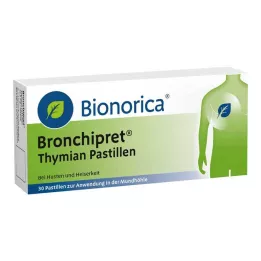 BRONCHIPRET Thyme Pastilles, 30 pcs