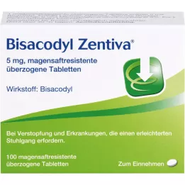 Bisacodyl Zentiva gastrointestinalis tabletta, 100 db