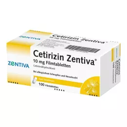CETIRIZIN Zentiva 10 mg film-coated tablets, 100 pcs