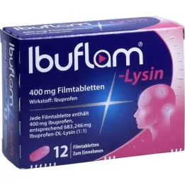 IBUFLAM-Lysin 400 mg film -coated tablets, 12 pcs