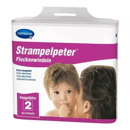 STRAMPELPETER Flake diapers absorbency 2, 56 pcs
