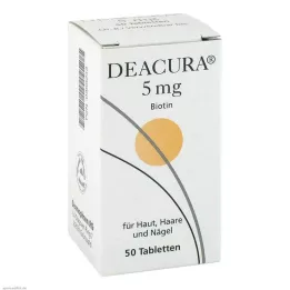 DEACURA 5 mg tablets, 50 pcs