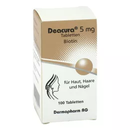 DEACURA 5 mg tablets, 100 pcs