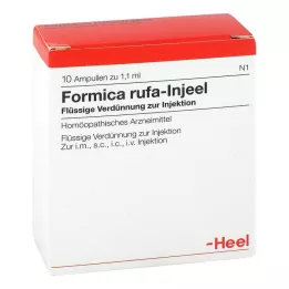 FORMICA RUFA INJEEL ampoules, 10 pcs