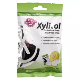 MIRADENT Xylitol drops sugar -free melon, 60 g