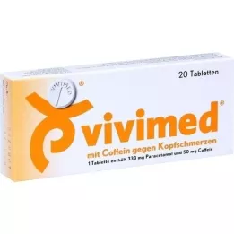VIVIMED With caffeine against headache tablets, 20 pcs