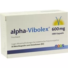 ALPHA VIBOLEX 600 mg HRK soft capsules, 30 pcs