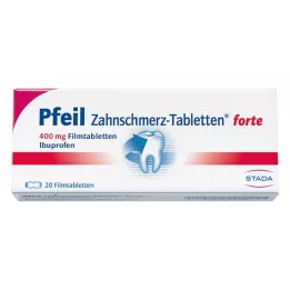 PFEIL Toothache Tablets forte film-coated tablets, 20 pcs