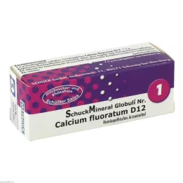 SCHUCKMINERAL Globuli 1 Calcium fluoratum D12, 7.5 g