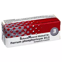 SCHUCKMINERAL Globuli 3 Ferrum Phosphoricum D12, 7.5 g