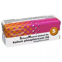 SCHUCKMINERAL Globuli 5 potassium phosphoricum D6, 7.5 g
