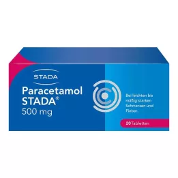 PARACETAMOL STADA 500 mg tablets, 20 pcs