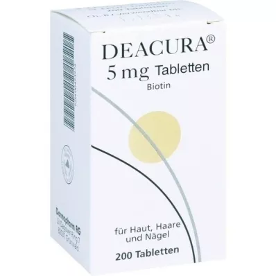 DEACURA 5 mg Tabletten, 200 St