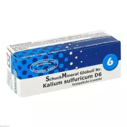 SCHUCKMINERAL Globuli 6 potassium sulfuricum D6, 7.5 g