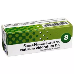 SCHUCKMINERAL Globuli 8 sodium chloratum D6, 7.5 g
