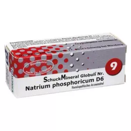 SCHUCKMINERAL Globuli 9 sodium phosphoricum D6, 7.5 g