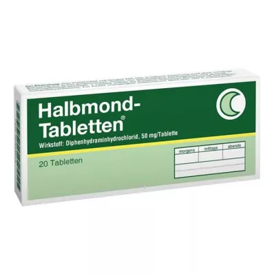 HALBMOND Tablets, 20 hours