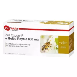 ZELL OXYGEN+Royal Jelly 600 mg drinking ampoules, 14X20 ml