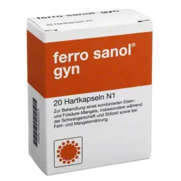 FERRO SANOL gyn Hartkaps.m.msr.überz.Pellets, 20 pcs
