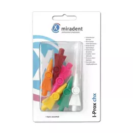 MIRADENT Interdental brush I-Prox CHX sorted, 6 pcs