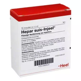 HEPAR SUIS Injeel ampoules, 10 pcs