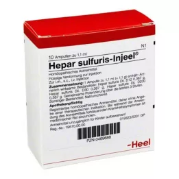 HEPAR SULFURIS INJEEL ampoules, 10 pcs