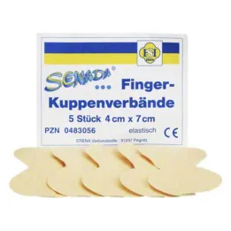 Senada fingertip bandage 4x7 cm, 5 pcs