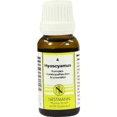 HYOSCYAMUS KOMPLEX No.4 Dilution, 20 ml
