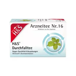 H&S Diarrhea tea filter bags, 20X1.5 g