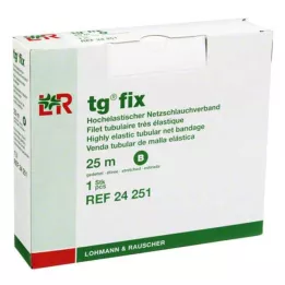 TG fix net bandage B 25 m white, 1 piece