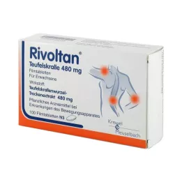 RIVOLTAN Teufels claw 480 mg film -coated tablets, 100 pcs