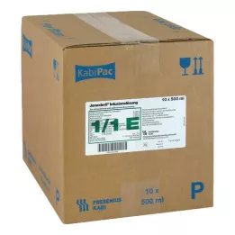 JONOSTERIL Plastic infusion solution, 10X500 ml