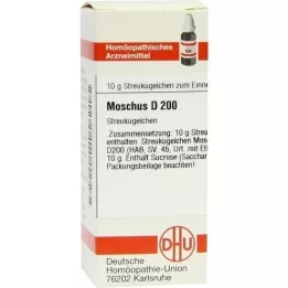 MOSCHUS D 200 Globuli, 10 g