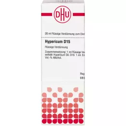 HYPERICUM D 15 Dilution, 20 ml
