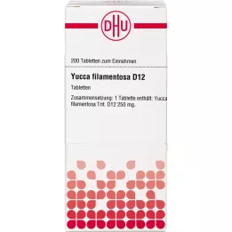 YUCCA FILAMENTOSA D 12 tablets, 200 pcs