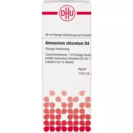 AMMONIUM CHLORATUM D 4 Dilution, 50 ml