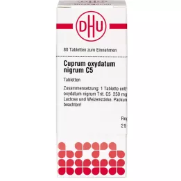 CUPRUM OXYDATUM Nigrum C 5 tablets, 80 pcs