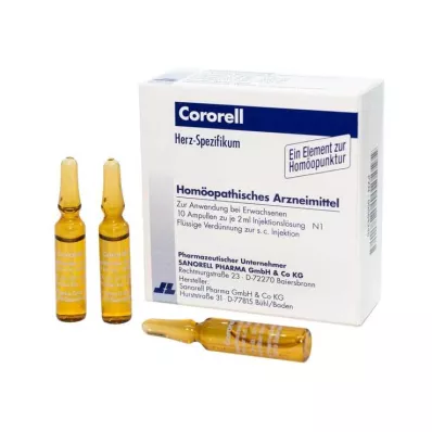 CORORELL ampoules, 10x2 ml CORORELL ampoules, 10x2 ml