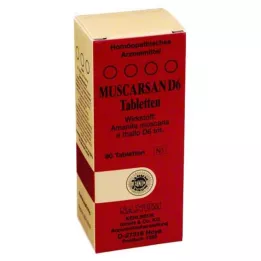 MUSCARSAN D 6 tablets, 80 pcs