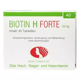 BIOTIN H forte tablets, 40 pcs