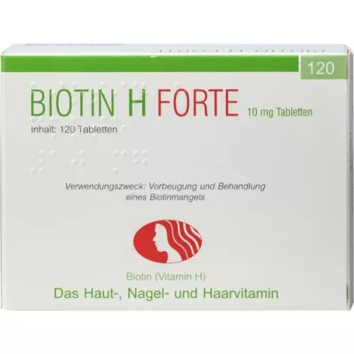 BIOTIN H forte tablets, 120 pcs