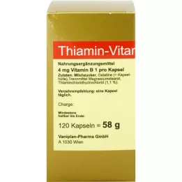 THIAMIN Kapseln Vitamin B1, 120 St